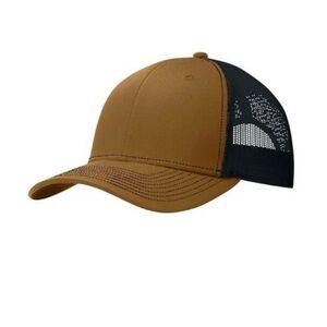 Port Authority C402 Cotton Snapback Trucker Cap New
